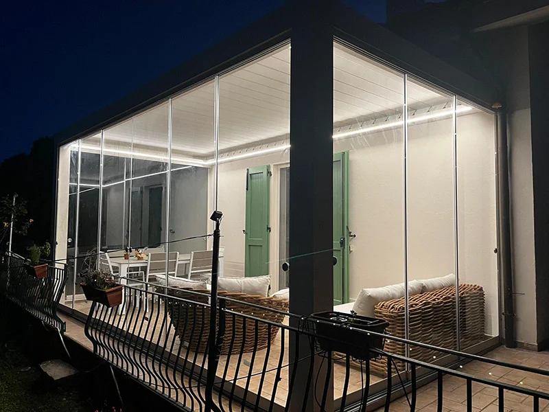 Chiusure per Terrazzi e Strutture Bioclimatiche